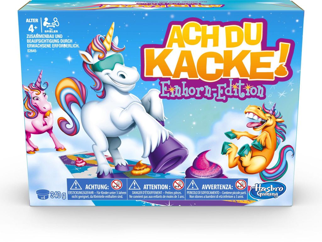 Hasbro - Ach du Kacke Einhorn-Edition Produktbild 