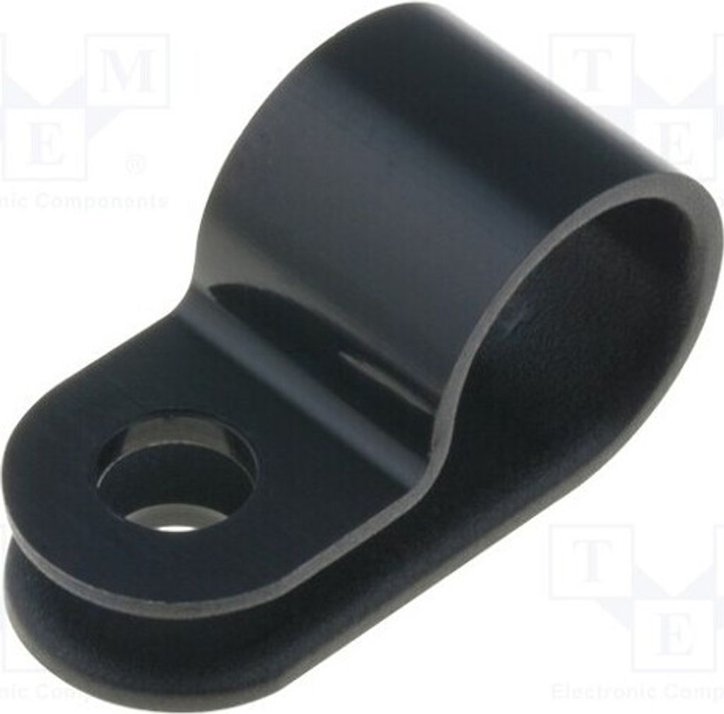 10x Schelle ØBündel: 9,5mm zum Befestigen von Leitungen W: 10mm 211-60004 Schlauch