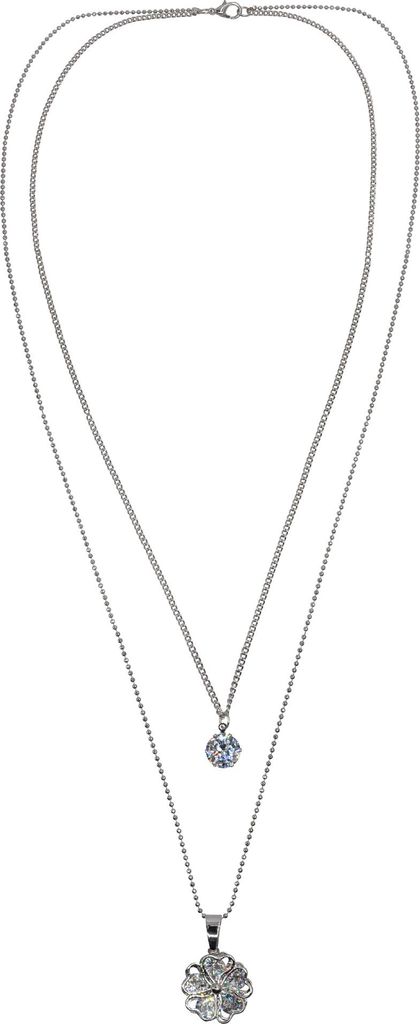 Steuer Modeschmuck Anhänger mit Kette Metall 59cm silber Produktbild 