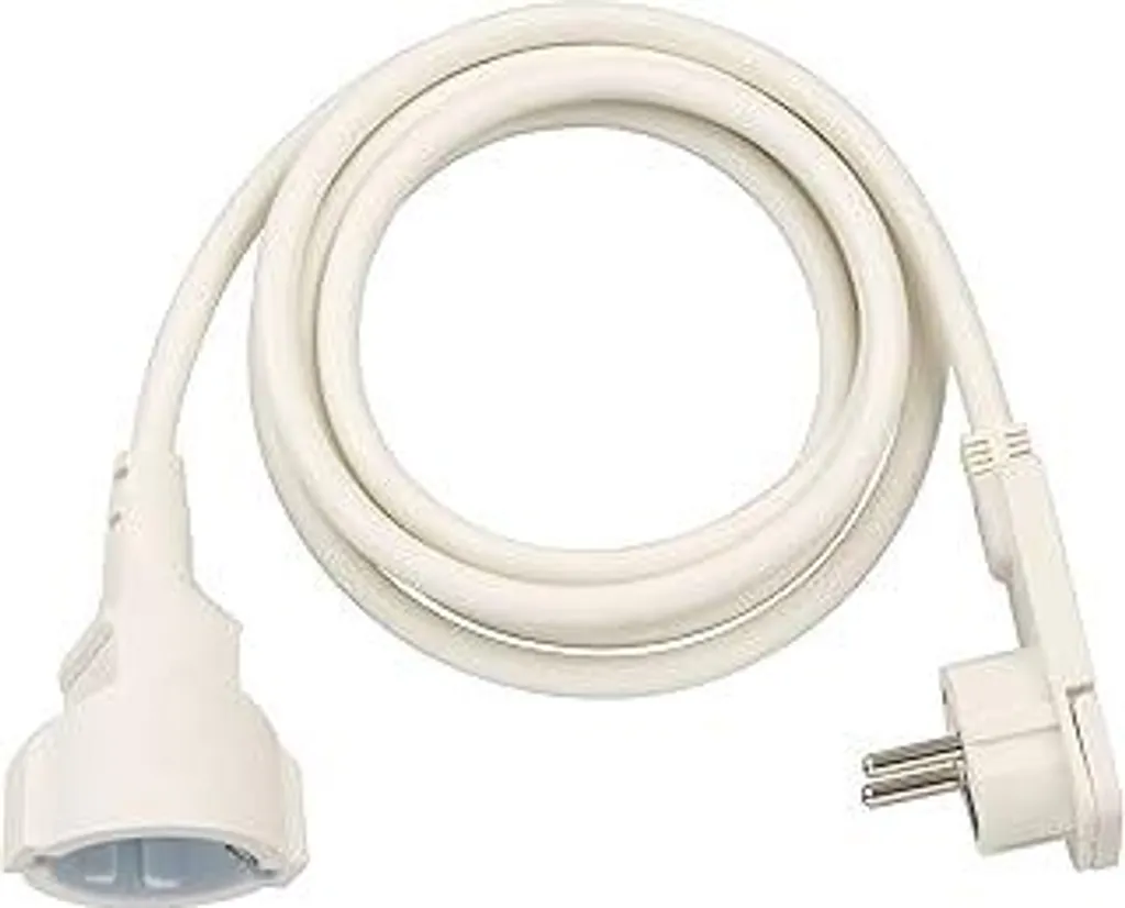 Cavo Prolunga Brennenstuhl 2m H05VV-F 3G1.5 - Sicurezza Spina Piatta