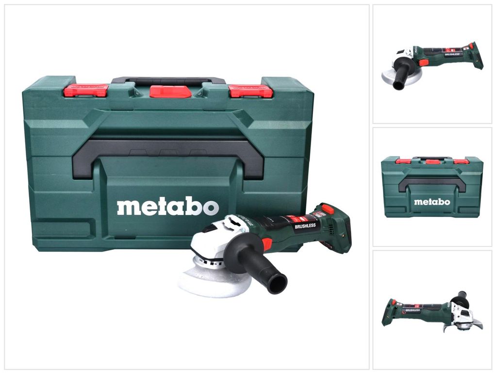 Metabo 613052840, 10000 RPM, 12,5 cm, Akku, 1,8 kg, Produktbild 