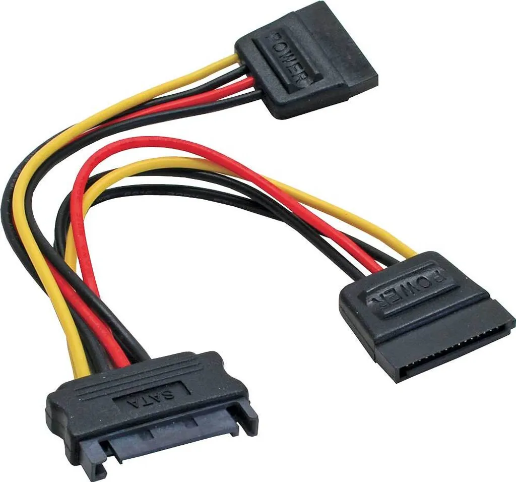 InLine 29683 Splitter Alimentazione SATA Y - Espandi il tuo PC Gaming