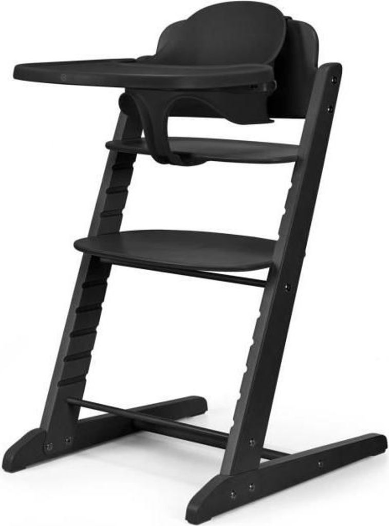 Hochstuhl, CYBEX IRIS 3-in-1, Holz, Baby Set & Tablett inklusive, Stunning Black