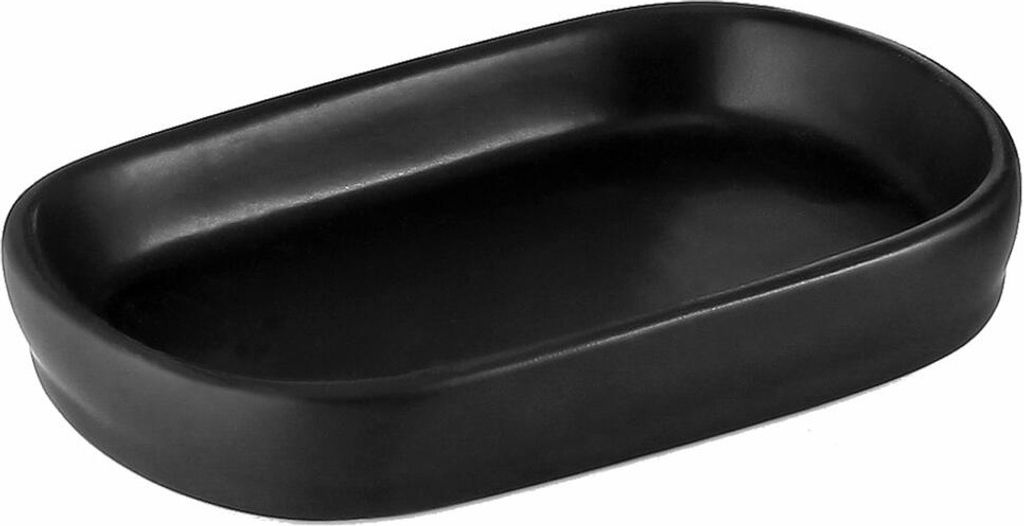 Aqualine Accessoires - Seifenschale, stehend, schwarz 08138