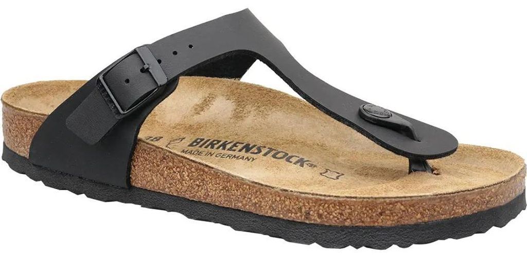 Birkenstock Gizeh Kapcie damskie Kapcie czarny rekreacyjny, Zdjęcie produktu 