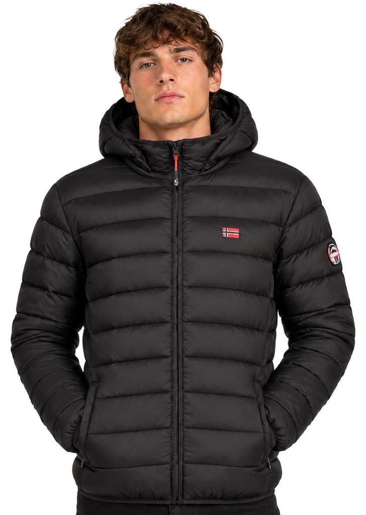 Geographical Norway. Męska kurtka AMIGO, kolor: czarny, Zdjęcie produktu 