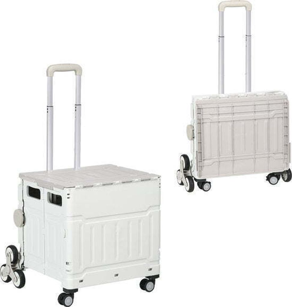 Homcom HOMCOM Einkaufswagen mit Teleskopgriff 923-053V00 Produktbild 