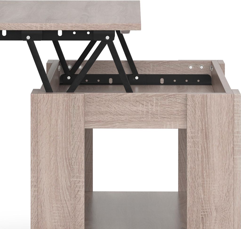 Vicco Couchtisch Lorenz, 100 x 50 cm mit Liftfunktion, Produktbild 6