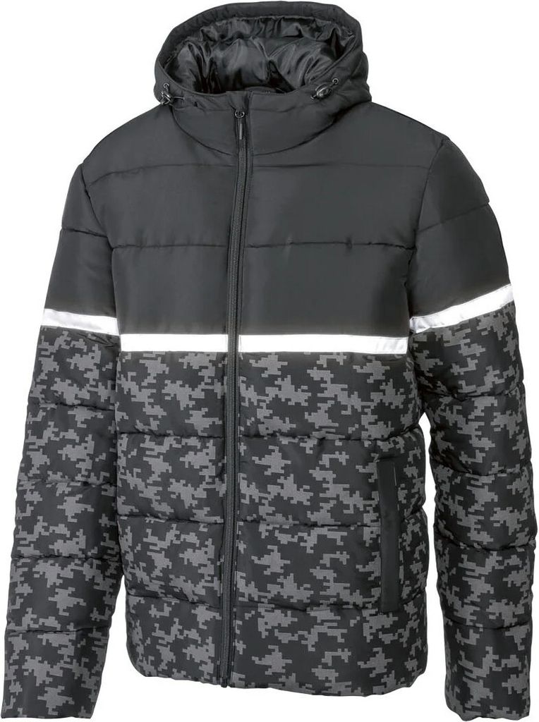 Crivit Herren Steppjacke 379015 Schwarz S Produktbild 