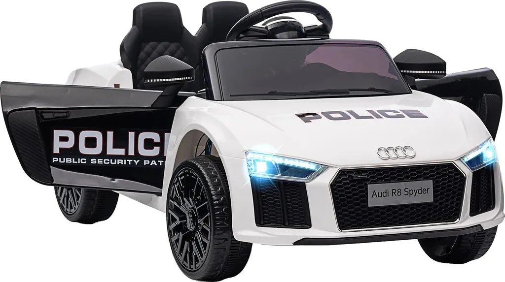 Voiture de police pour enfant : cadeau idéal pour jouer à l'extérieur