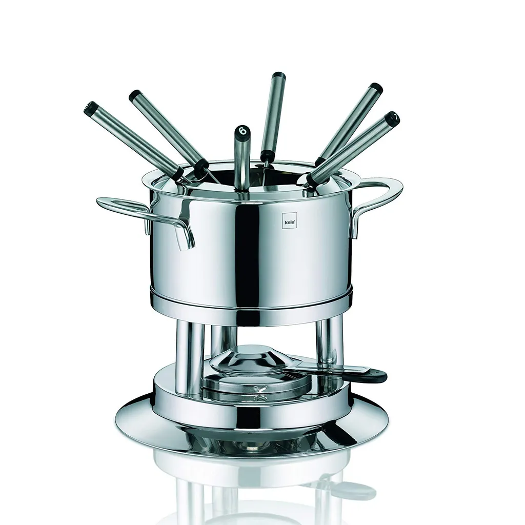 Set per Fonduta Kela Cailin 10 pz - Il Meglio per Carne e Formaggio - 1