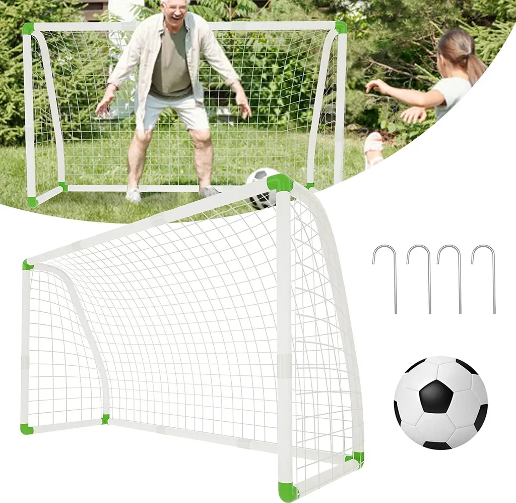 But de football facile à transporter cage de foot solide enfants