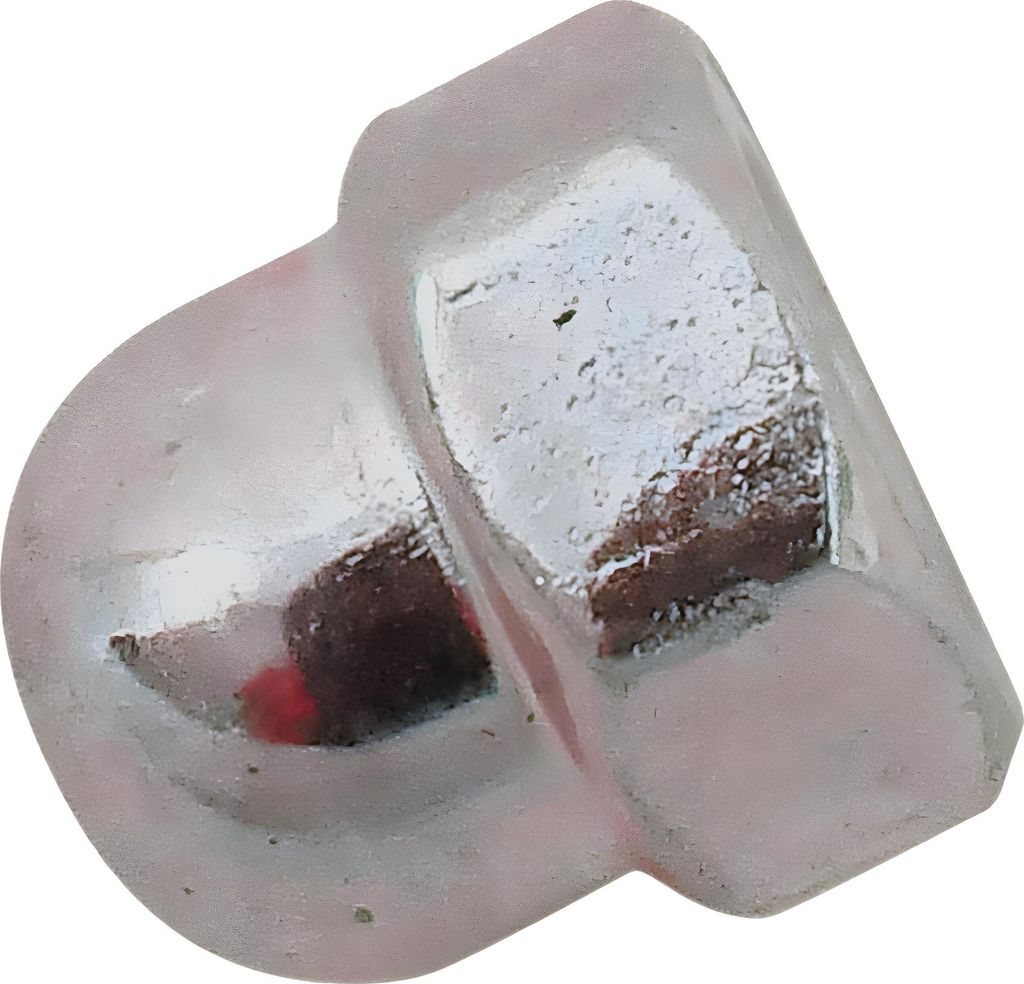 Hutmutter M6-06-A4C (DIN 1587) - gelb chromatiert