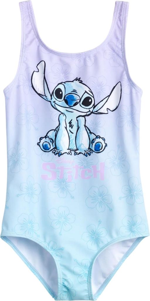 Lilo & Stitch - Badeanzug für Mädchen NS9550 (134) (Bunt)