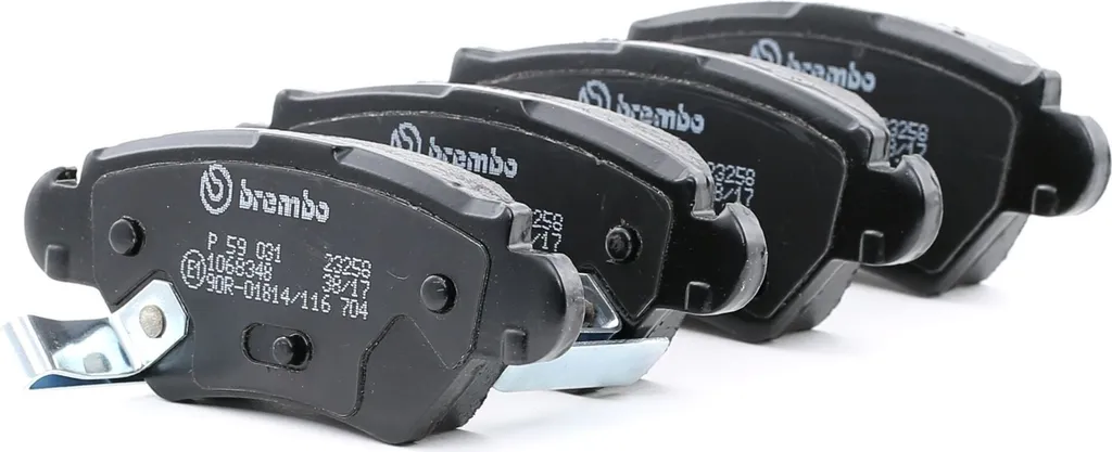 Plaquettes de frein Brembo P 59 031 haute friction pour Opel Astra G 1.6