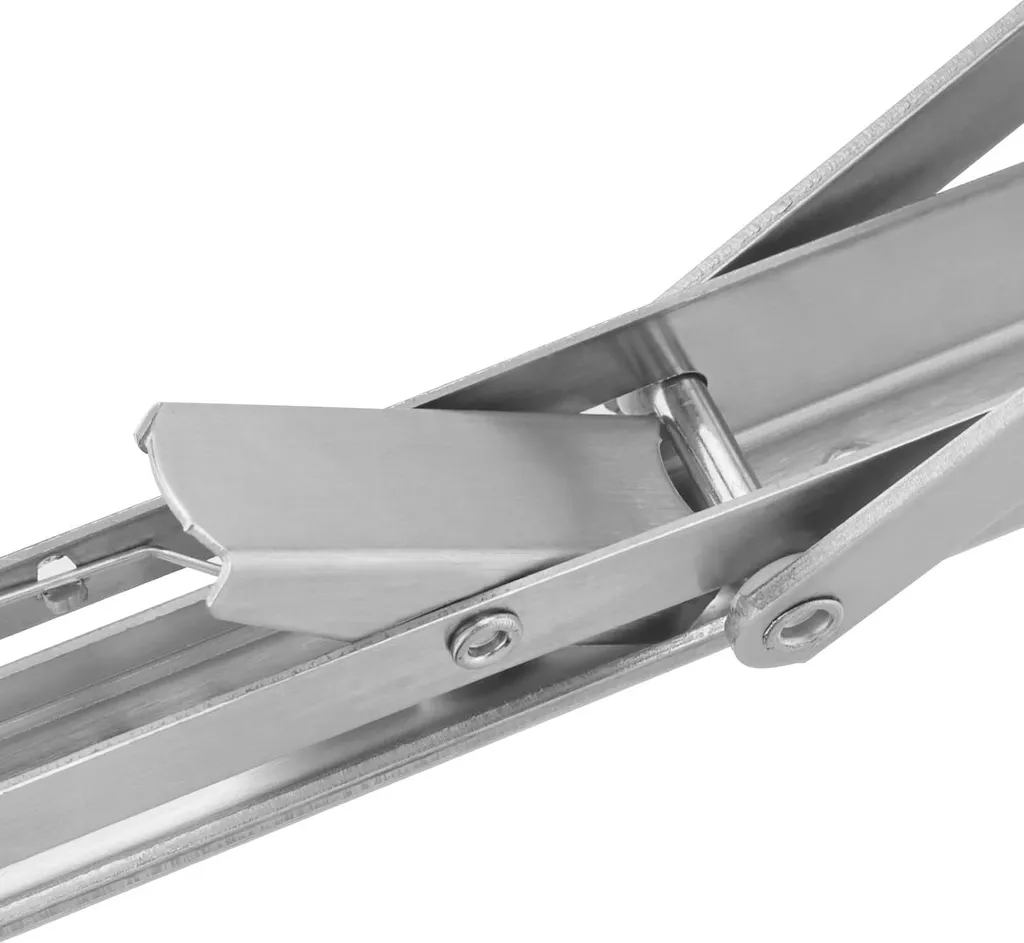 Console pliante murale en inox de 300 mm pour table et plan de travail