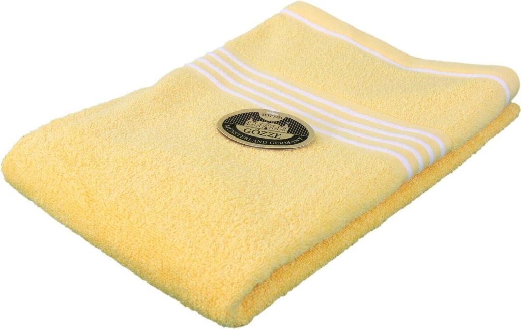 Gözze Frottierserie Rio sonne Borte weiss Duschtuch 70 x Produktbild 