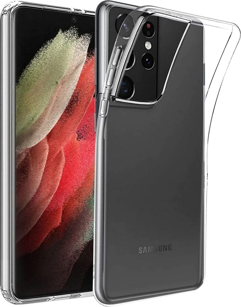 Wisam Schutzhülle für Samsung Galaxy S21 Ultra 6,8" Silikon