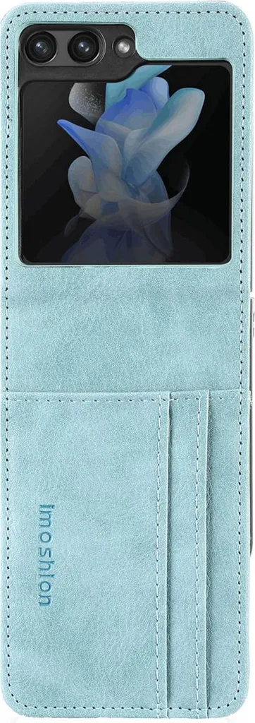 imoshion Custodia a libro Samsung Galaxy Z Flip 5 - Azzurro - 1