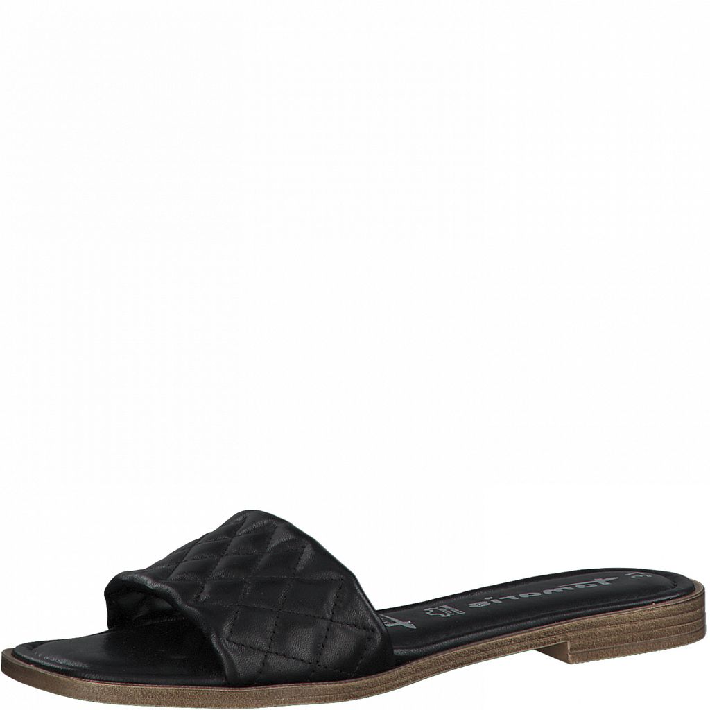 Tamaris Damen Pantolette 1-1-27144-34 in black (Größe: 38)