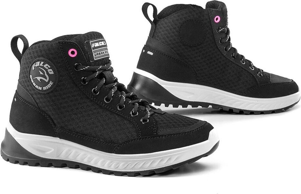 Scarpe da moto Falco Airforce da donna, nere, 38 Immagine del prodotto 