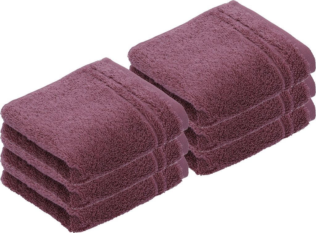 6er Pack Gästetuch Vienna Style Supersoft von der Marke Vossen 30 x 50 cm