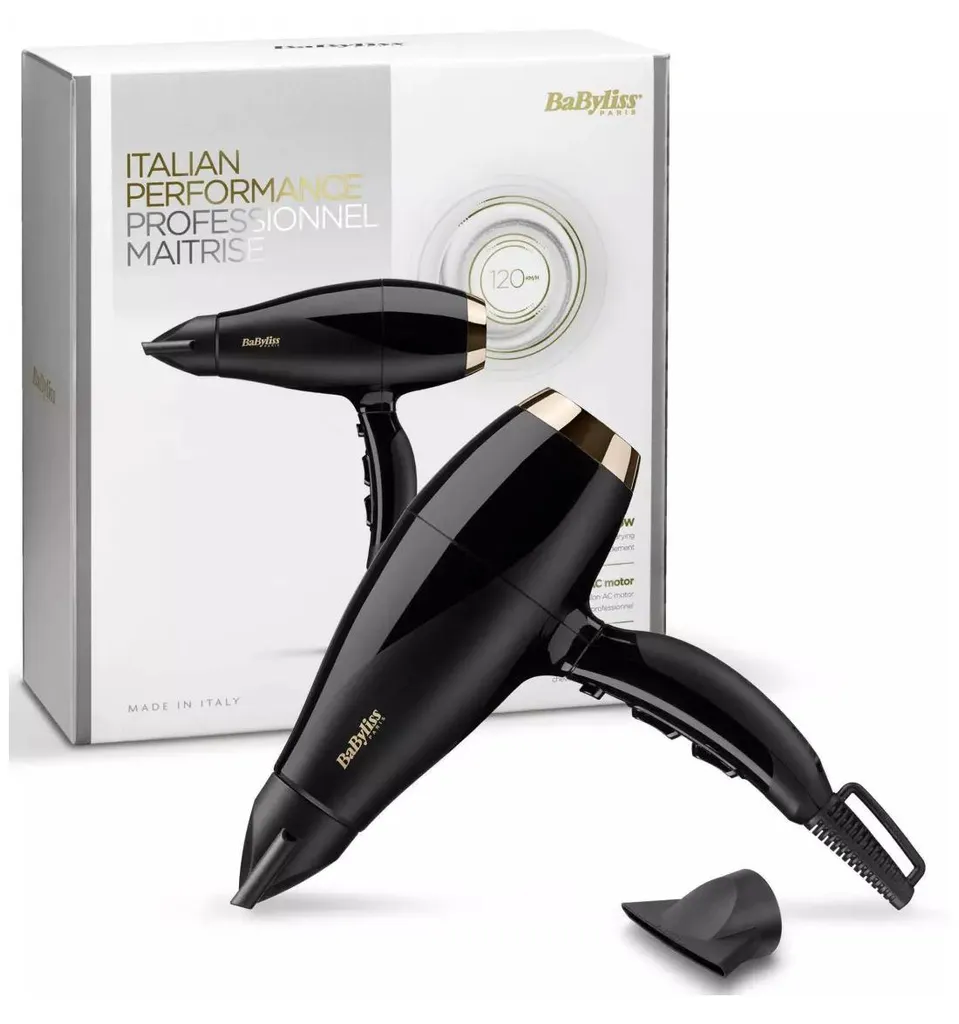 Sèche-cheveux Babyliss 6714E Super Pro : séchage rapide et brushing