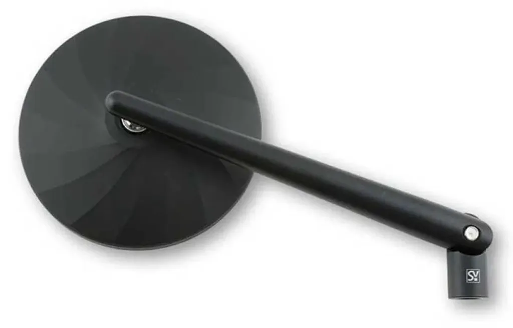 Rétroviseur embout de guidon universel noir pour moto HIGHSIDER Ponza