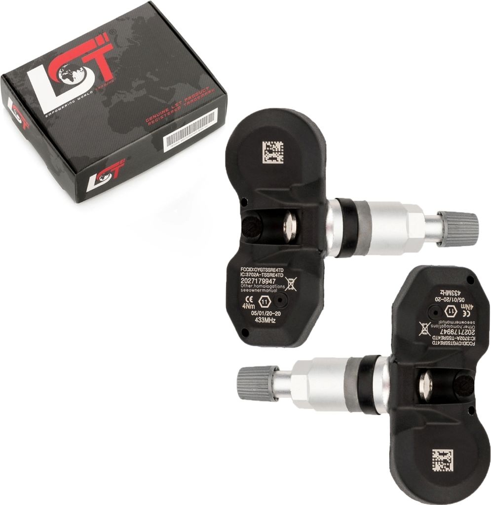 2x Reifendrucksensor 7PP907275F für PORSCHE BOXSTER CAYMAN Produktbild 