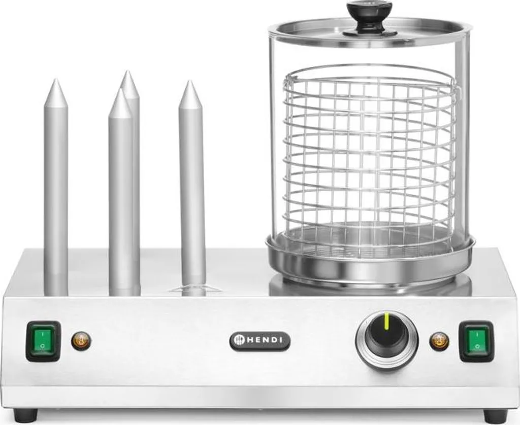 Machine à Hot-Dog Professionnelle HENDI à Plots Chauffants 220-240V