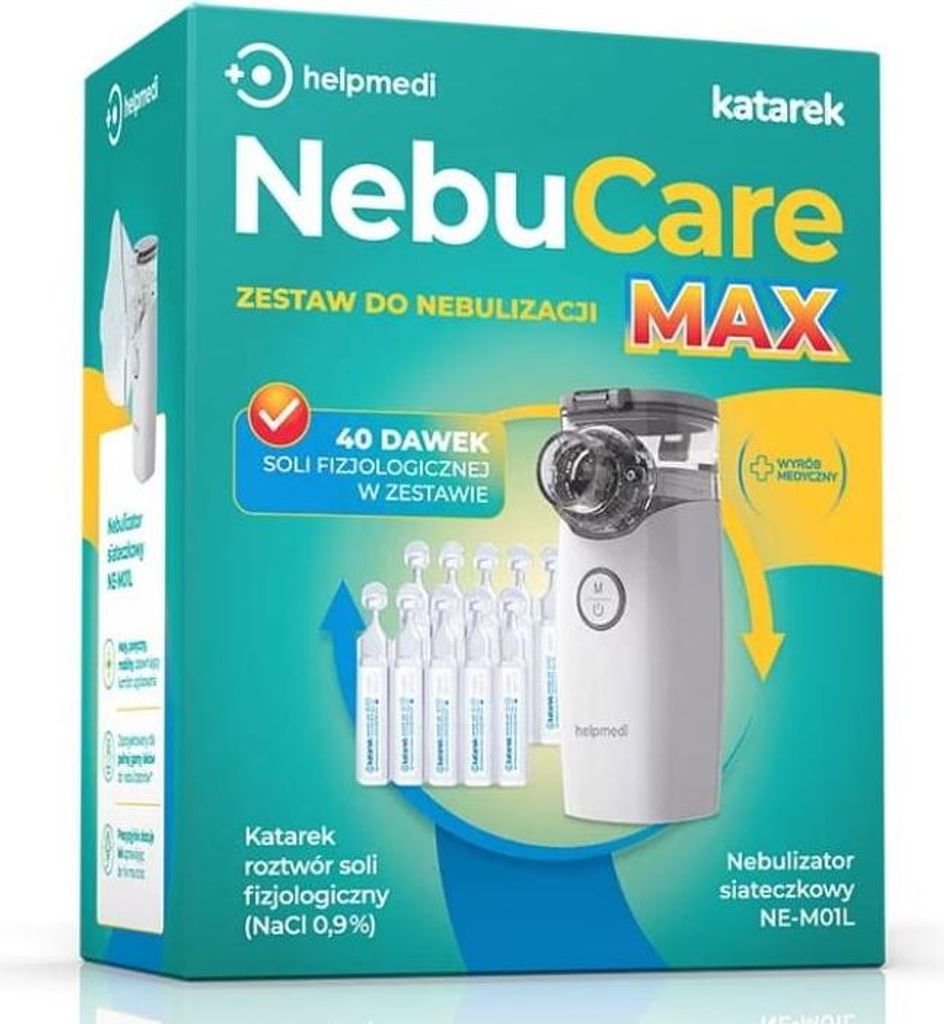 NebuCare MAX Verneblerset für Säuglinge und Kinder, Produktbild 