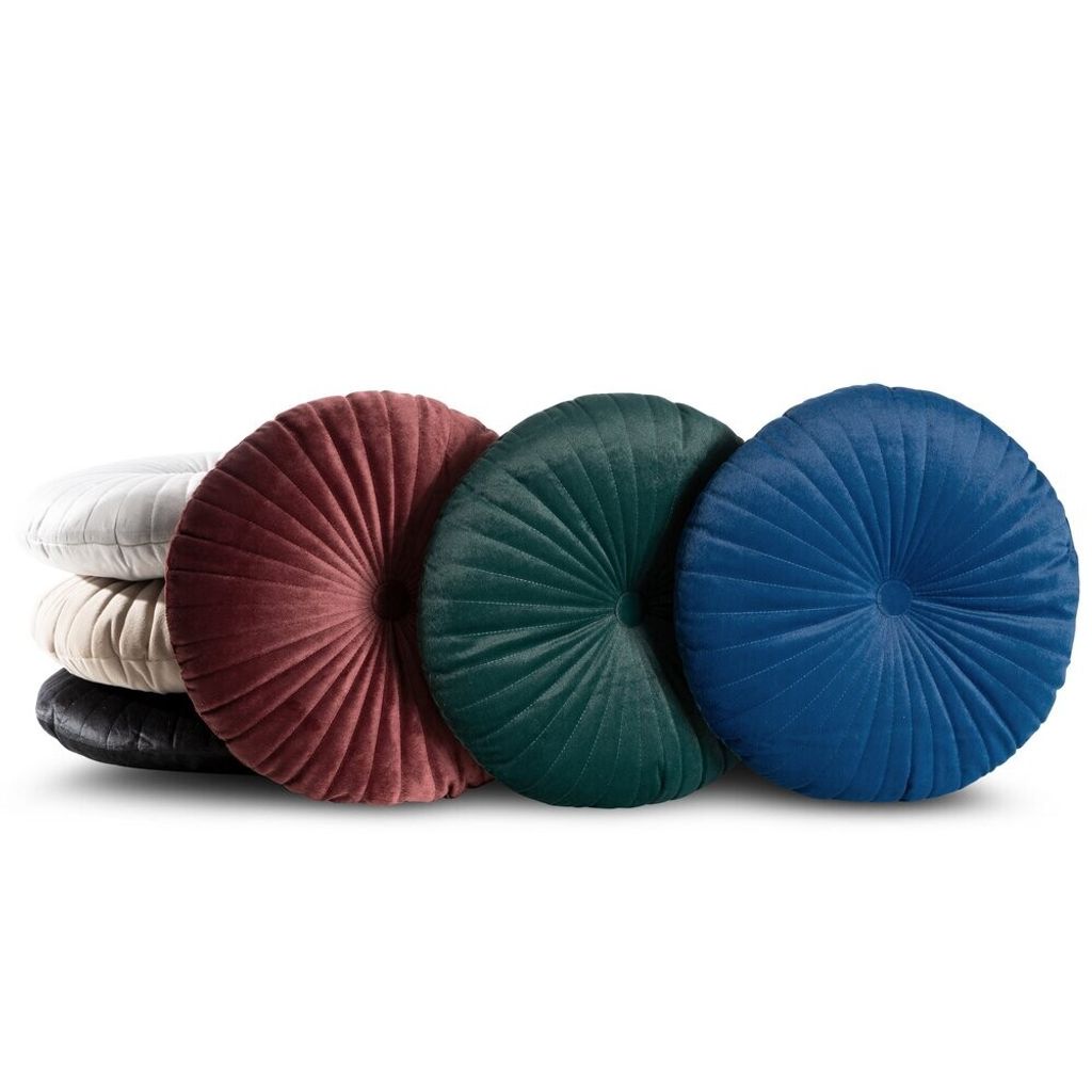 Eurofirany Dekokissen rund grün 20 cm x 40 cm Produktbild 3