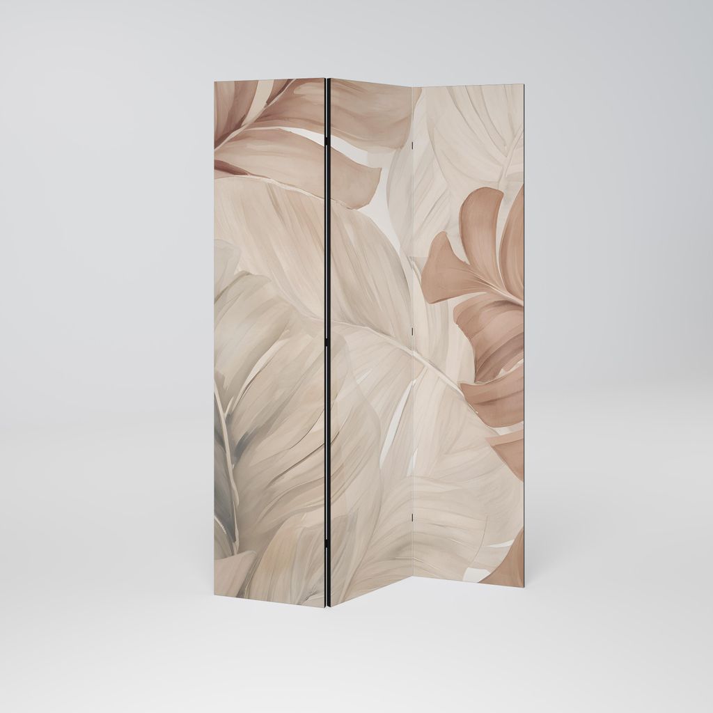 SpaceRebels Paravent Raumteiler - 3-teilig Raumtrenner, Druck 2-Seite - Raumtrenner - Trennwand Wohnung - Room Divider - Spanische Wand Deko Modern...