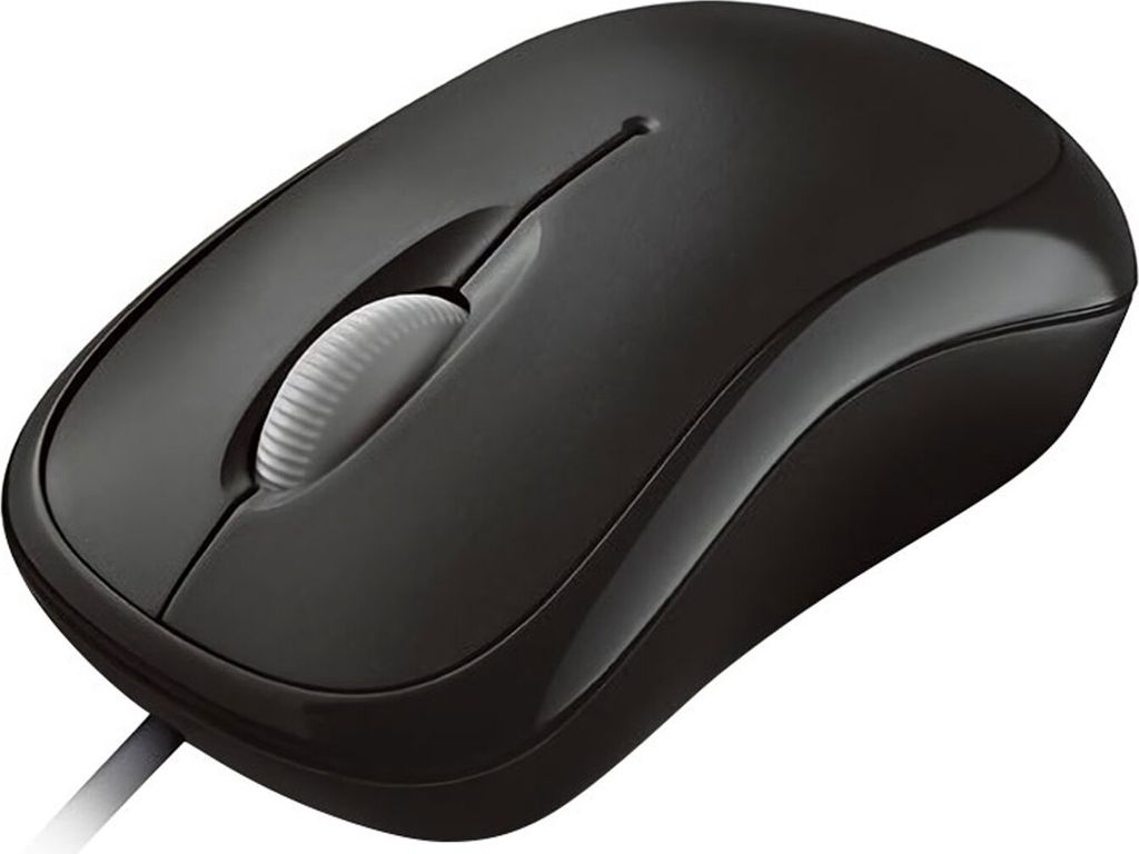 Microsoft P58-00057 Microsoft Basic Optical Mouse schwarz Immagine del prodotto 