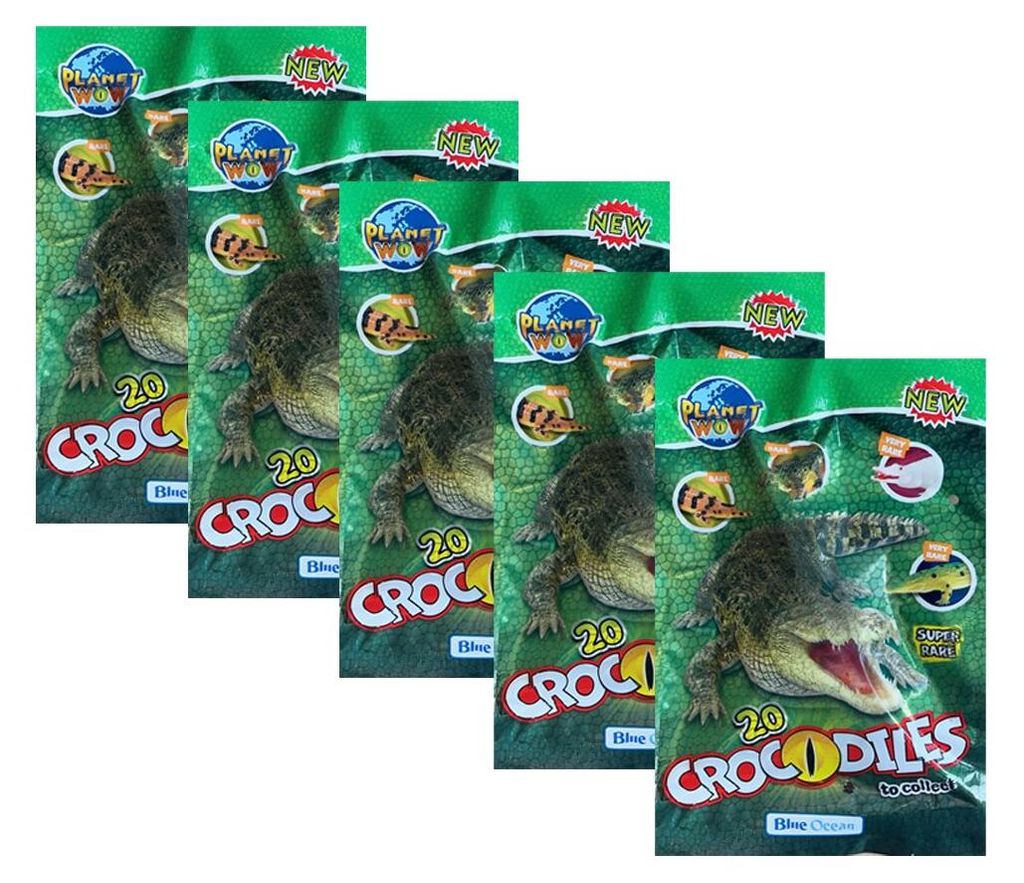 Crocodiles - Planet WOW - Sammelfiguren - 5 Tüten Produktbild 