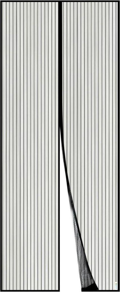 Síťka proti hmyzu na dveře s magnetem 70x210cm černá Obrázek produktu 