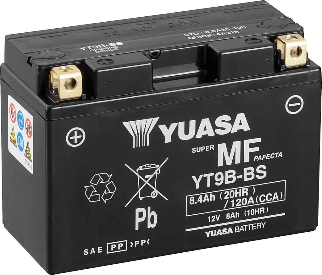 Yuasa YTB4L AGM Batteria 12V 4Ah | Scheda Tecnica e Compatibilità