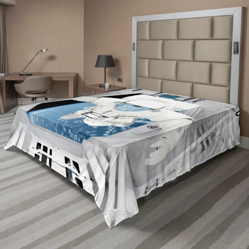 Lenzuolo ABAKUHAUS Space Edition | Microfibra Comfort 244x205 cm