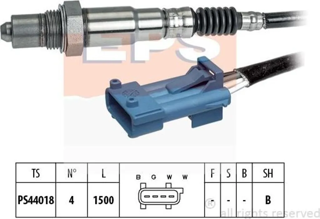 Sonde Lambda pour Citroën Xsara 1.8 essence de 1998 à 2000 - Capteur O2