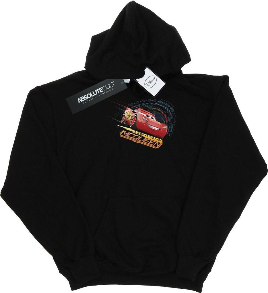 Disney - "Cars" Kapuzenpullover für Herren BI6064 (3XL) (Schwarz)