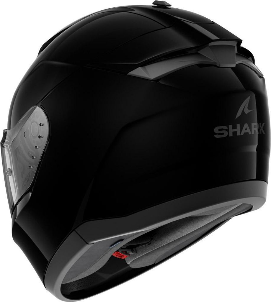 SHARK RIDILL 2 RIDILL 2 Helm Integralhelm Motorradhelm Rollerhelm mit Sonnenblende Schwarz 2XL HE1100E-BLK-XXL