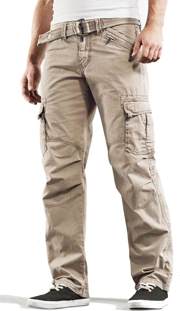 Timezone BenitoTZ Herren-Cargohose 100% Baumwolle mit Produktbild 
