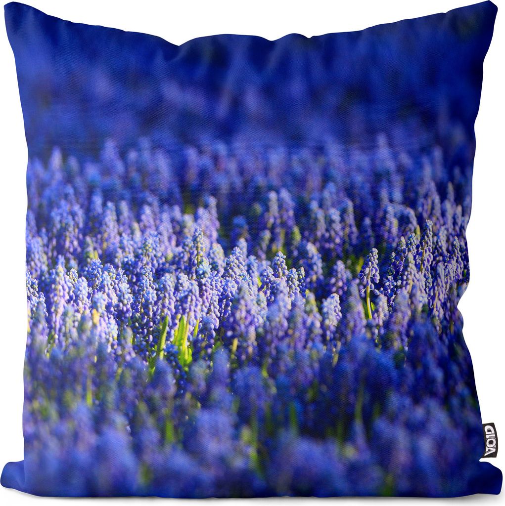 VOID Lavendelfeld Spanien Blumen Kissenbezug Kissenhülle sofa couch wohnzimmer dekoration wasserfest Outdoor Garten Kissen bezug deko