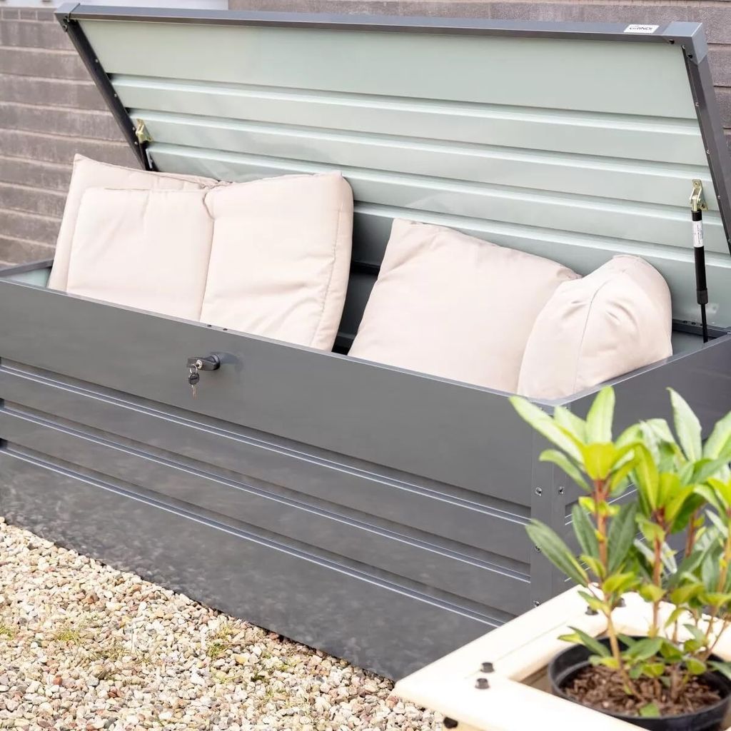 Gartenbox Metall - Kissenbox - Auflagenbox