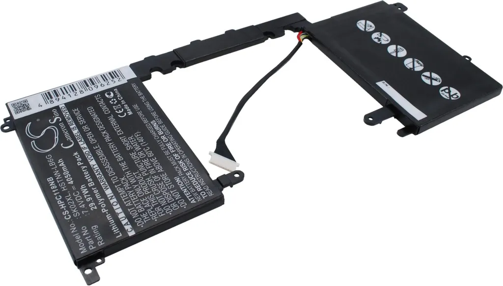 Batteria TECHTEK HP Pavilion 13-R001XX X2: Ricambio Certificato 4050mAh
