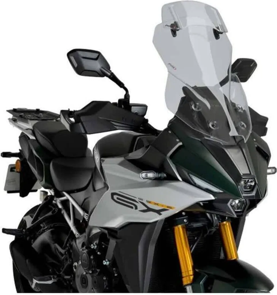 Pare-brise PUIG avec Visière réglable fumée pour Suzuki GSX-S GX 2024