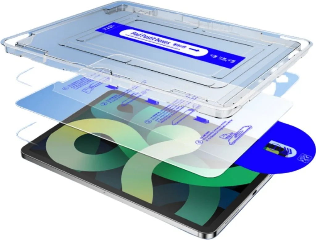 Vetro Temperato Per IPad 10ª Gen 10.9″ – Protezione HD Antiurto E Antigraffio Con Installazione Facile