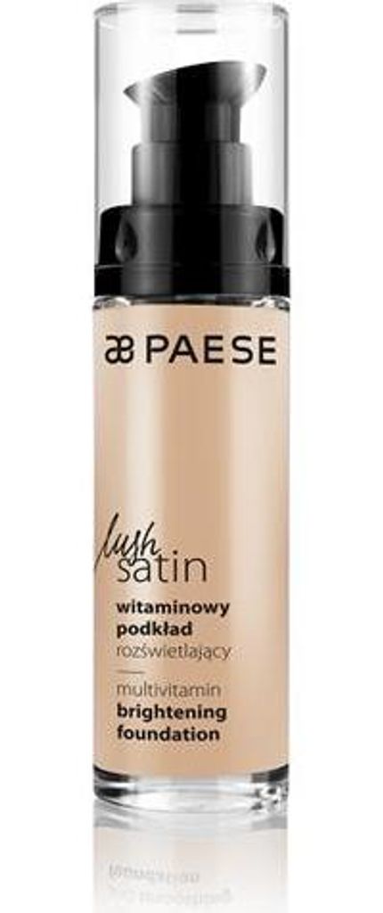 PAESE Lush Satin Vitamin Illuminating Foundation 33 Golden Beige 30ml