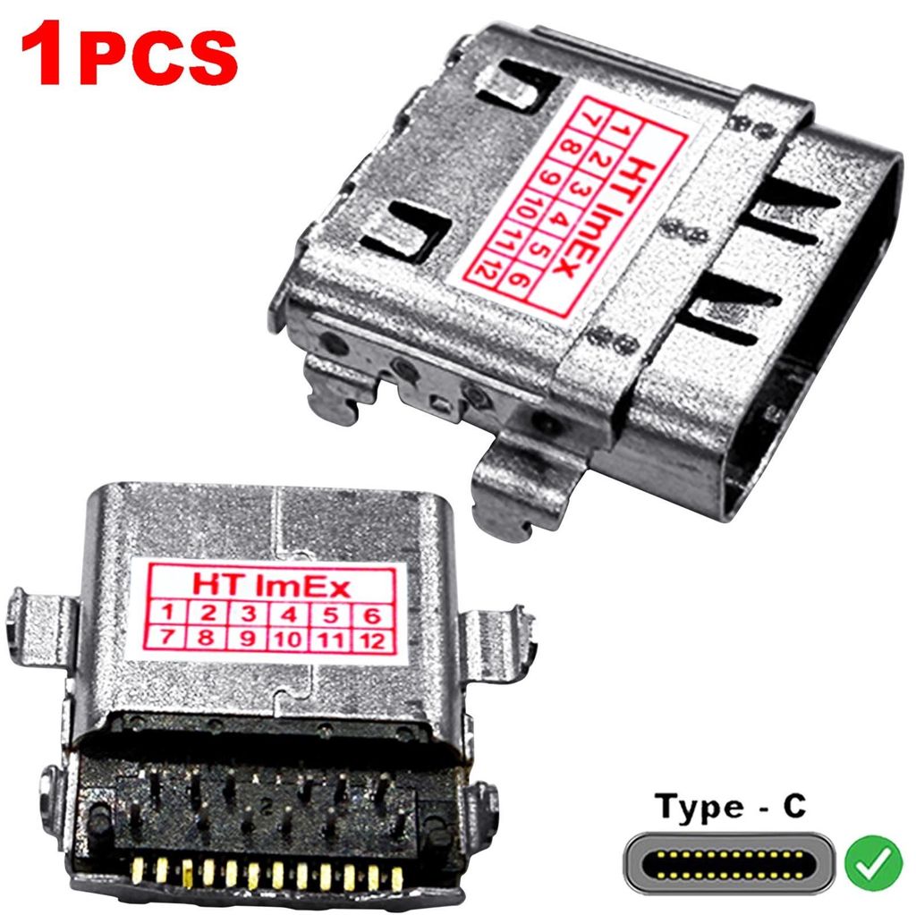 USB-C DC Jack Power Socket Charging Port Connector for Acer Chromebook CB514-1H, 514 (CB514-1H)