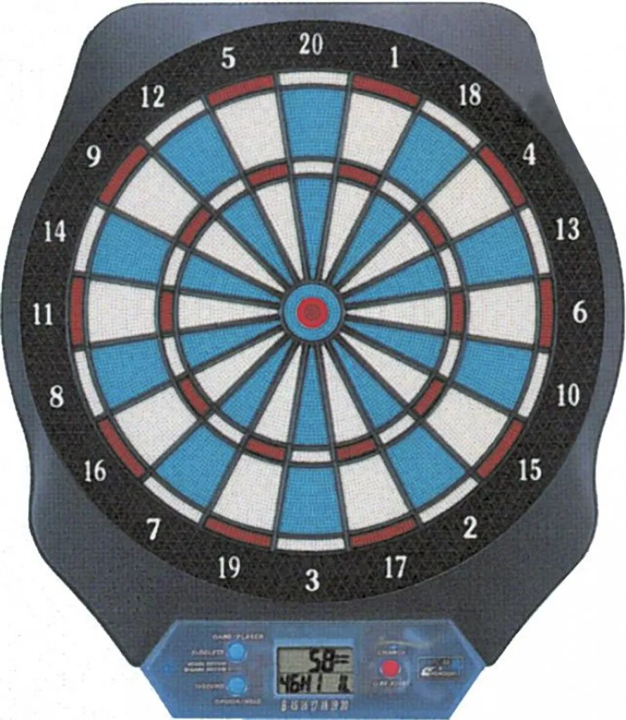 Jeu de Fléchettes Électroniques Echowell DC 100 Spartan Noir Officiel
